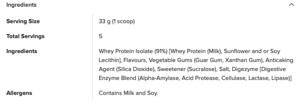 MuscleNation | WHEY Protein Isolate - Sample Pack (5 flavours) - Image 3