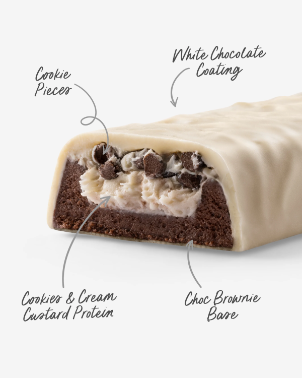MuscleNation | Custard Protein Bar - Variety Pack (6 Bars) - Image 2