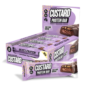 MuscleNation | Custard Protein Bar - Choc Fudge Brownie