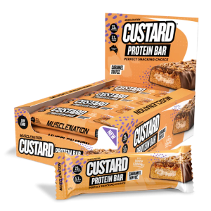 MuscleNation | Custard Protein Bar - Caramel Toffee