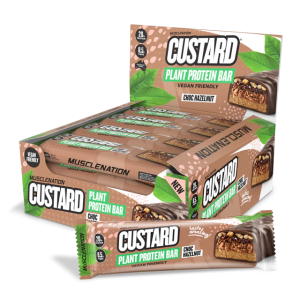 MuscleNation | Custard Plant Protein Bar (VEGAN) - Choc Hazelnut