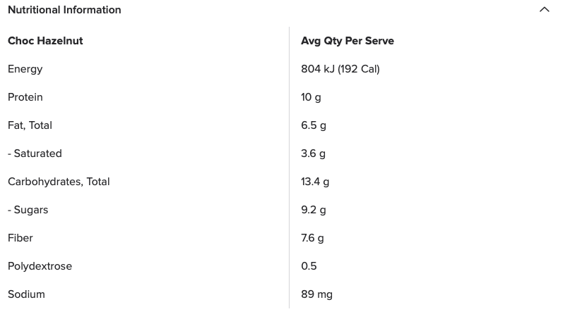 MuscleNation | Custard Plant Protein Bar (VEGAN) - Choc Hazelnut - Image 3