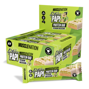 MuscleNation X Pistacchio Papi Protein Bar