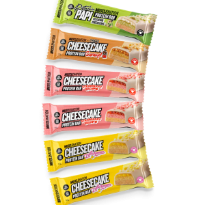 MuscleNation | Cheesecake Protein Bar - Variety Pack (6 Bars)
