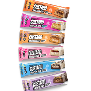 MuscleNation | Custard Protein Bar - Variety Pack (6 Bars)