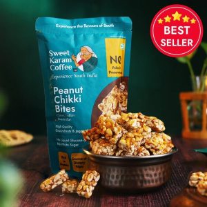 Peanut Chikki (150 gms), Sweet Karam Coffee