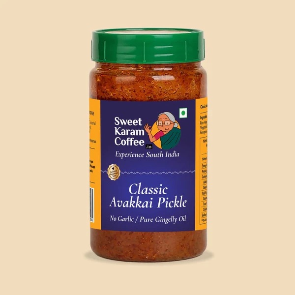 Classic Avakkai Pickle (250 gms), Sweet Karam Coffee - Image 4