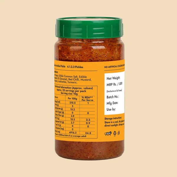 Classic Avakkai Pickle (250 gms), Sweet Karam Coffee - Image 5