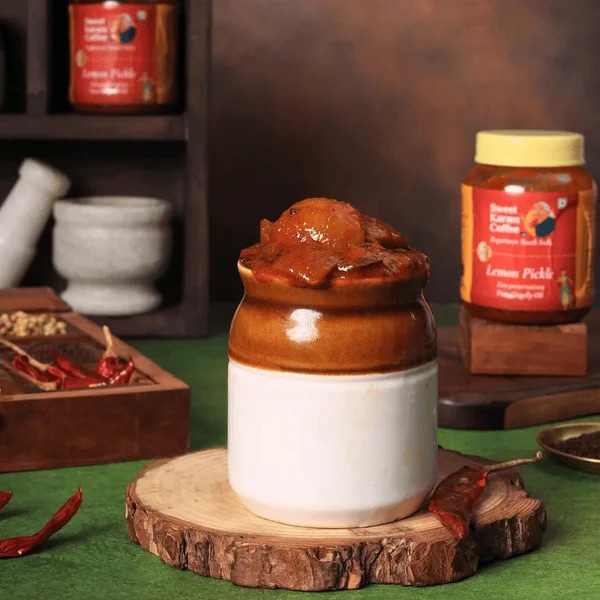 Lemon Pickle (250 gms), Sweet Karam Coffee