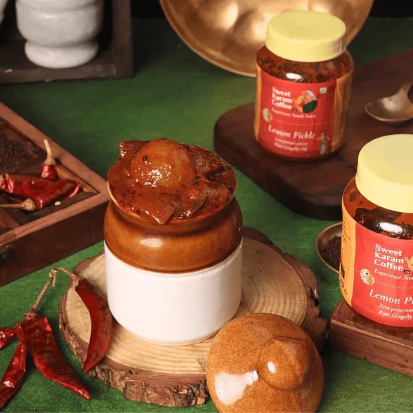 Lemon Pickle (250 gms), Sweet Karam Coffee - Image 3