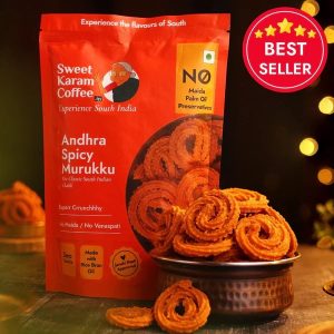 Andhra Spicy Murukku, Sweet Karam Coffee