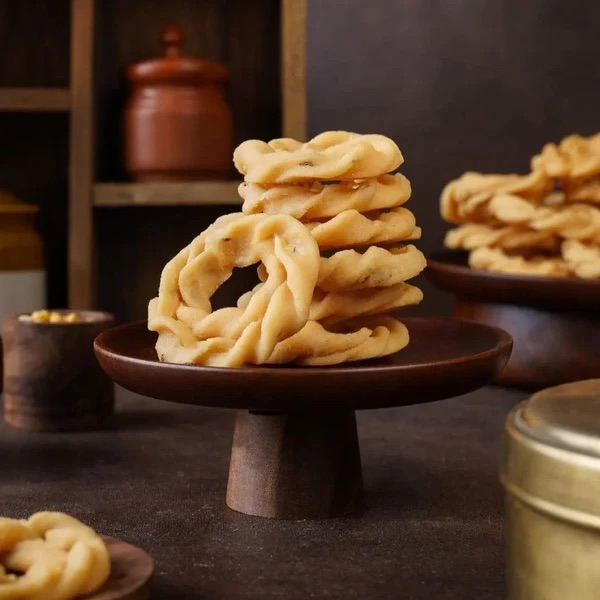 Kai Murukku (Handmade Chakli), Sweet Karam Coffee - Image 4