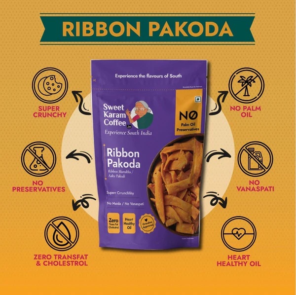 Ribbon Pakoda (Ribbon Murukku), Sweet Karam Coffee - Image 2