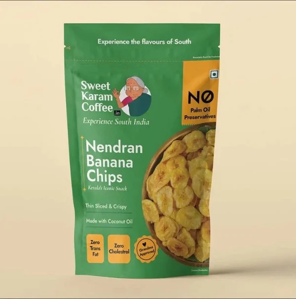 Kerala Banana Chips (Nendran), Sweet Karam Coffee - Image 4