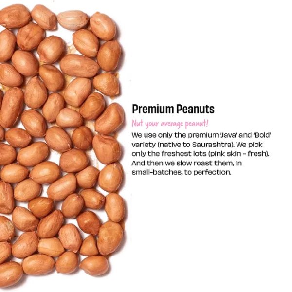 CRUNCHY - Unsweetened Peanut Butter (925 g), The Whole Truth - Image 2