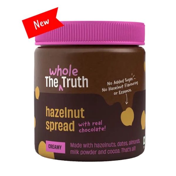CREAMY- Hazelnut Spread (200 gms), The Whole Truth - Image 3