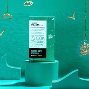 Sea Salt Dark Chocolate with Dates, The Whole Truth