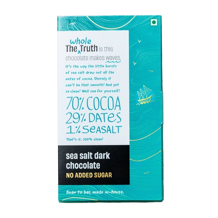 Sea Salt Dark Chocolate with Dates, The Whole Truth - Image 6