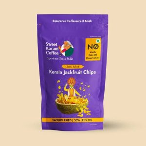 Kerala Jackfruit Chips, Sweet Karam Coffee
