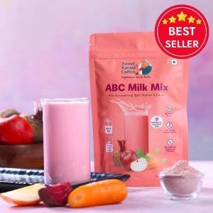 ABC (Apple, Beetroot, Carrot) Milk Mix, Sweet Karam Coffee (500 gms)